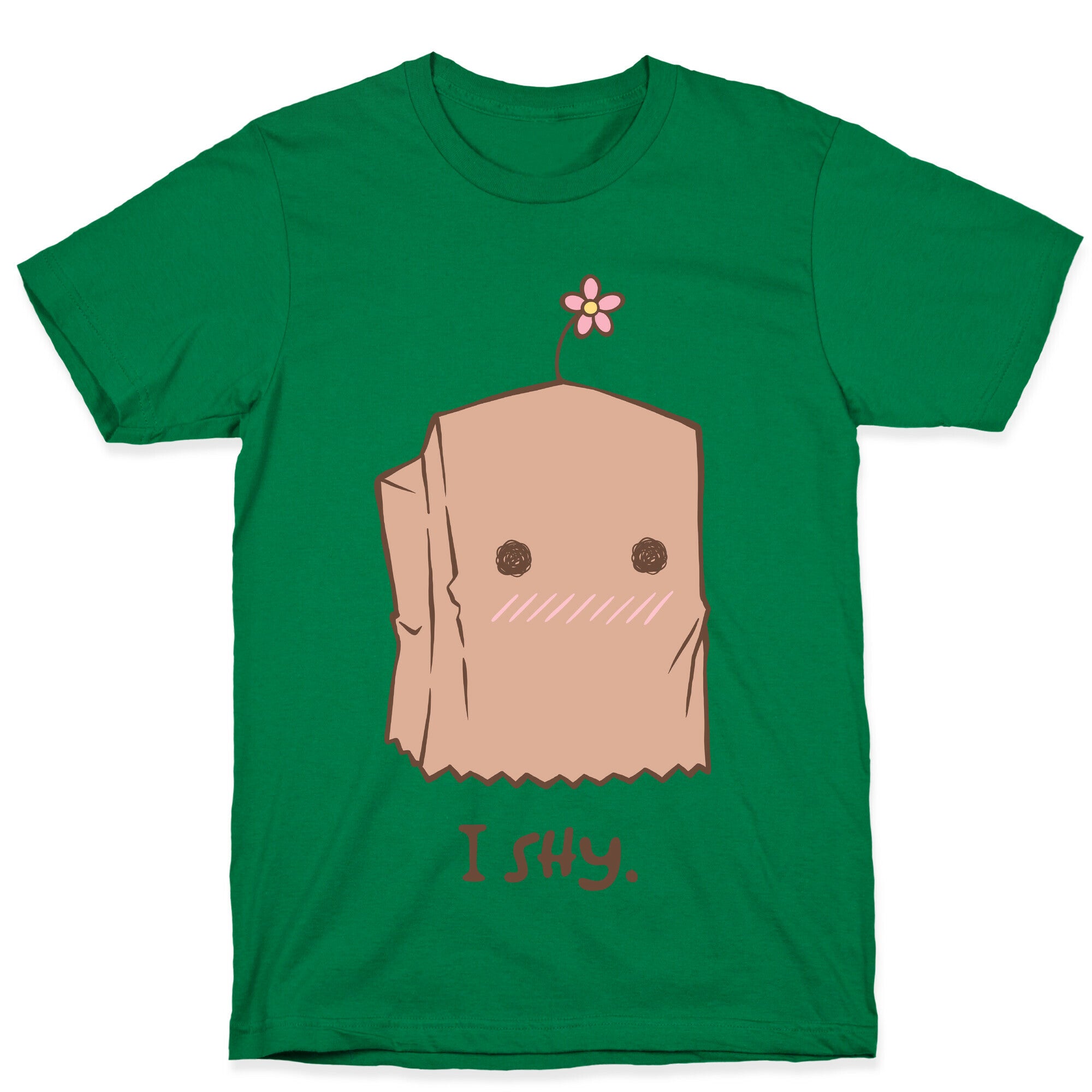 I Shy Paper Bag T-Shirt